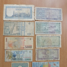 Romania Lot nr. 21 - 10 Bancnote