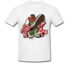 Tricou &amp;quot; Rock music band cartoons &amp;quot; foto