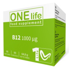 Capsule Vitamina B12 1000 MCG One Life 90 buc