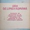 ORA DE LIMBA ROMANA-PUIU FILIPESCU, CONST.C. BOSTAN-90225