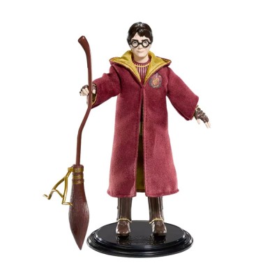 Figurina Harry Potter articulata DEPOX&amp;reg;, Quidditch Seeker, editie de colectie, 18 cm, stativ inclus foto