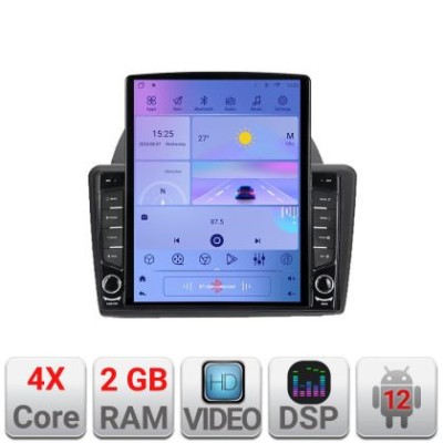 Navigatie Ford Fiesta K-256 ecran tip TESLA 9.7&amp;quot; cu Android Radio Bluetooth Internet GPS WIFI 2+32 DSP Quad Core CarStore Technology foto