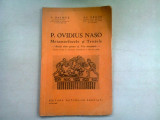 P. OVIDIUS NASO. METAMORFOZELE SI TRISTELE, BUCATI ALESE PENTRU CLASA A VI-A SECUNDARA - C. BALMUS