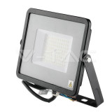 Proiector LED SMD 50W Cip SAMSUNG Slim Corp Negru 6400K 120LM/W COD: 761