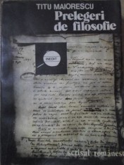 PRELEGERI DE FILOSOFIE-TITU MAIORESCU-266478