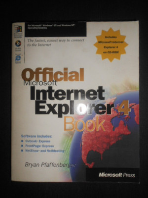 Bryan Pfaffenberger - Official Microsoft Internet Explorer (1997, cd-inclus) foto