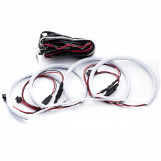 Kit Angel Eyes LED COTTON pentru BMW E46 cu far ZKW fara lupa si fara xenon ()