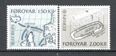 Feroe.1982 EUROPA-Evenimente istorice SE.531 foto