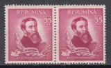 ROMANIA 1954 LP 376 - 60 DE ANI DE LA MOARTEA PICTORULUI GHE.TATTARASCU PERECHE MNH
