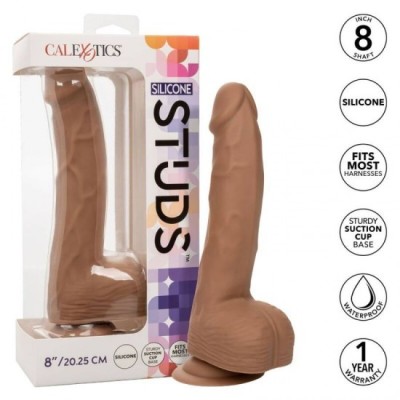 CALEXOTICS - SILICONE STUDS 20.32 CM BROWN foto