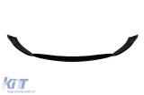 Spoiler tip 63S potrivit pentru bara de protectie frontala design 63 A a Mercedes GLC X254 dupa 2023, lac negru Performance AutoTuning