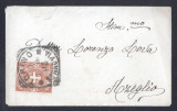 Italy 1911 Postal History Rare, Mini Cover Torino to Azeglio D.501