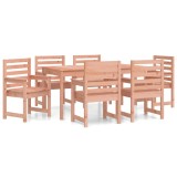 Cumpara ieftin Set cu masa de gradina, 7 piese, lemn masiv douglas