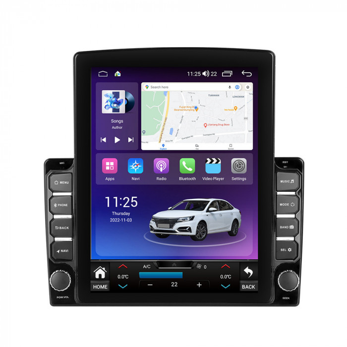 Navigatie dedicata cu Android Renault Clio V dupa 2019, 4GB RAM, Radio GPS Dual