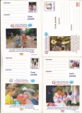 bnk cp Set 4 cp Anul International al persoanelor... - necirculate - marca fixa