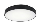 Cumpara ieftin Plafoniera LED cu telecomanda, luminozitate reglabila, neagră plată max. 48 wați, diametru 50cm