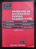 PROBLEME DE MATEMATICA PENTRU CLASELE V-VIII - Basarab, Nanu, Seclaman