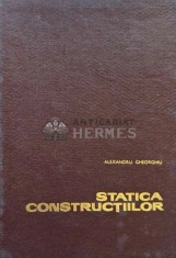 Statica constructiilor - 1968 - Alexandru Gheorghiu (AD94)