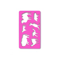 Sablon 7 animale salbatice Koh-I-Noor