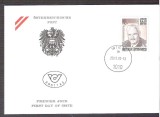 Austria &Ouml;sterreich 1991 Julius Raab FDC K.195