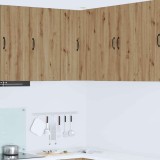 vidaXL Dulap suspendat de bucătărie Stejar Artizanal 57 x 57 x 80 cm 885084