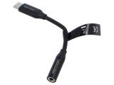Cablu VENTION Jack 3,5mm la USB-C nichelat 0,1m negru 29AWG BIHBA