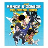 Saturday Am Manga And Comics Coloring Book