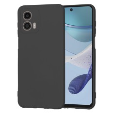 Husa spate Motorola Moto G53 Silicon Negru cu Microfibra SoftFlex