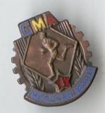 Insigna veche GMA RECONFIRMARE categoria 1 - Concurs sportiv 1950