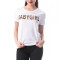 P729-2 Tricou casual cu decolteu rotund si maneci scurte