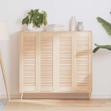 vidaXL Uși de dulap design lambriu, 4 buc., 99x29,5 cm, lemn masiv pin 4015896