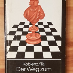 Der Weg zum Erfolg de Alexander Koblenz. Manual de sah in germana
