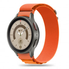 Curea Tech-Protect Nylon Pro pentru Samsung Galaxy Watch 4/5/5 Pro/6 Portocaliu