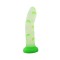 Dildo Leso Luminous Moon S Clear/Green