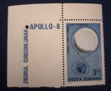 Cumpara ieftin Romania 1969 lp 692 Apollo 8 Cosmos spatiu nestampilata, Nestampilat