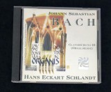 Cd audio original Hans Eckart Schlandt Orga Johann Sebastian Bach Cd rar