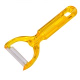 Dispozitiv Curățat Legume, Plastic, Lamă Ceramică, 15cm, Galben