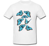 Cumpara ieftin Tricou &quot; Blue butterflies &quot;