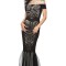 M548-1 Costum cu tematica Halloween - Skeleton Mermaid