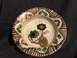 Arta si Traditie - Farfurie / Blid / Strachina / Castron din ceramica realizata si pictata manual !