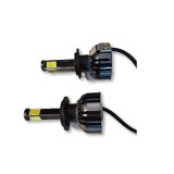 Set 2 Becuri LED COB 4 Parti Xentech Light H7 Canbus 6000K 10000lm IP67 Auto