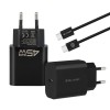 Incarcator Retea Cu Cablu USB-C Blavec BC-7, 45W, 3A, 1 x USB-C, Negru, Universal