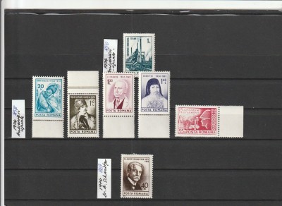 ROMANIA 1974 LP 850 LP 858 LP 869 ANIVERSARI I II III UZUALE SERII MNH NESTAMPILATE foto