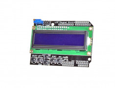 Shield pentru Arduino cu LCD si Tastatura (LCD 1602 cu Keypad) foto