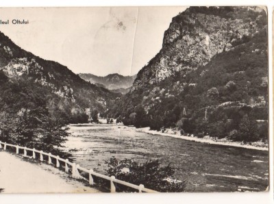 CPIB 22494 - CARTE POSTALA - DEFILEUL OLTULUI, RPR foto