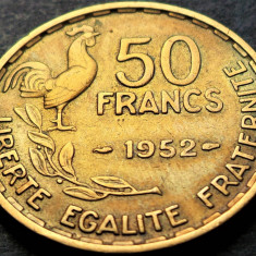 Moneda istorica 50 FRANCI - FRANTA, anul 1952 * cod 4761 B