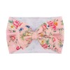 Bentita lata cu funda si imprimeu - Model 6 (Marime Disponibila: 6-12 luni