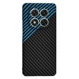 Husa pentru xiaomi redmi note 14 pro - carbonfiber slim - blue pulse
