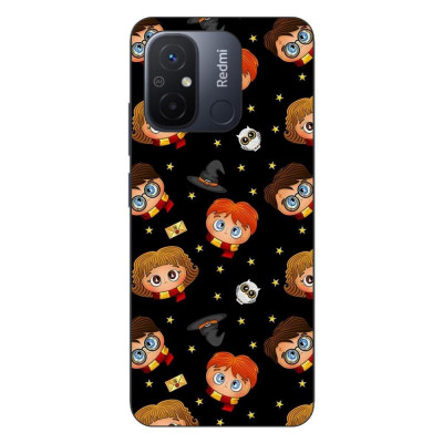 Husa compatibila cu Xiaomi Redmi 12C Silicon Gel Tpu Model Harry Potter Pattern Negru foto