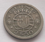 237. Moneda Guineea Portugheza 2,5 escudos 1952